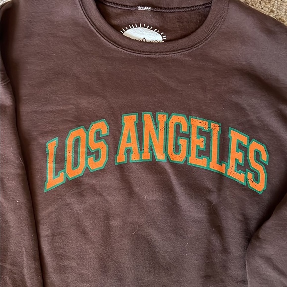 Olive Lynn LA Oversized Crewneck - Picture 1 of 3